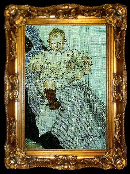 framed  Carl Larsson esbjorn, ta009-2